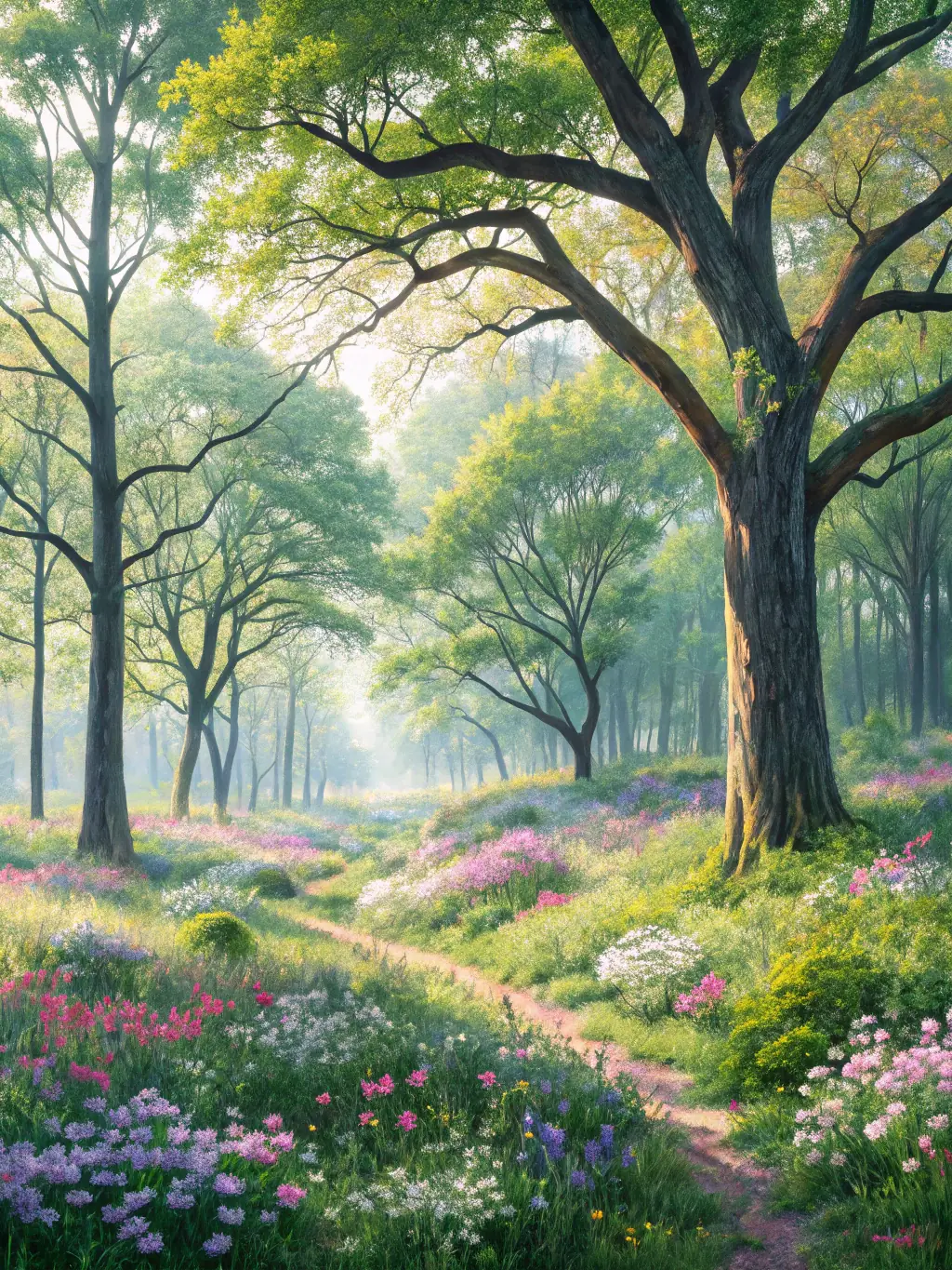 A scenic view of a preserved natural landscape with local flora and fauna, highlighting the organization's commitment to environmental conservation.